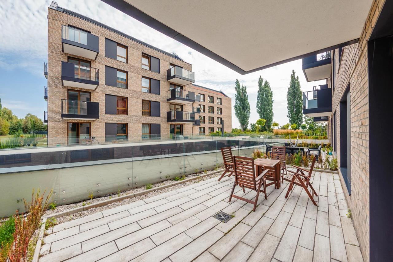 Apartamenty Sun&Snow Front Park Gdańsk Eksteriør billede